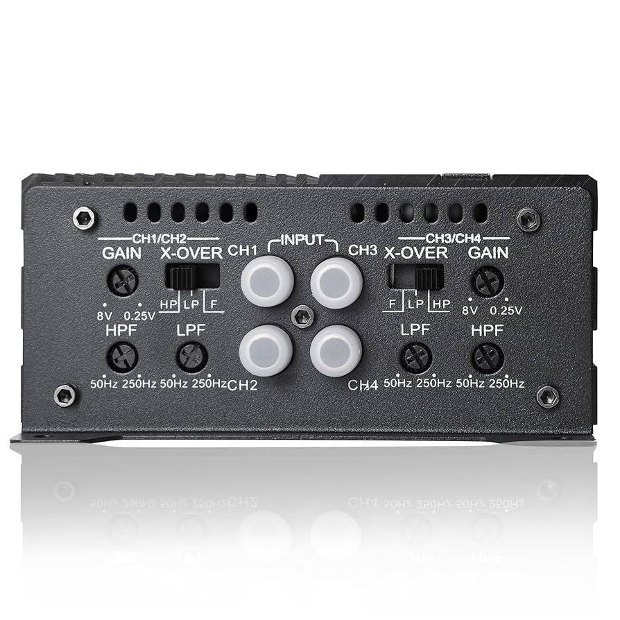 Sound King チャフチャス DOMANKI 480 Watt 4 Channel Car Audio Amplifier Class D Full